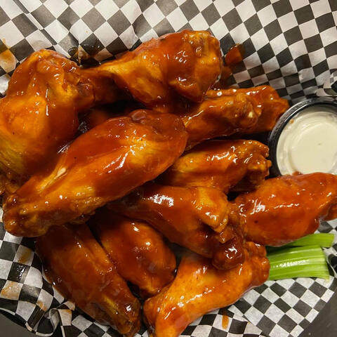 Our famous wings!